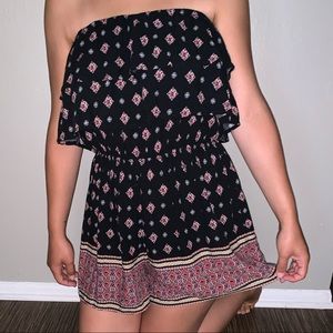Strapless Romper